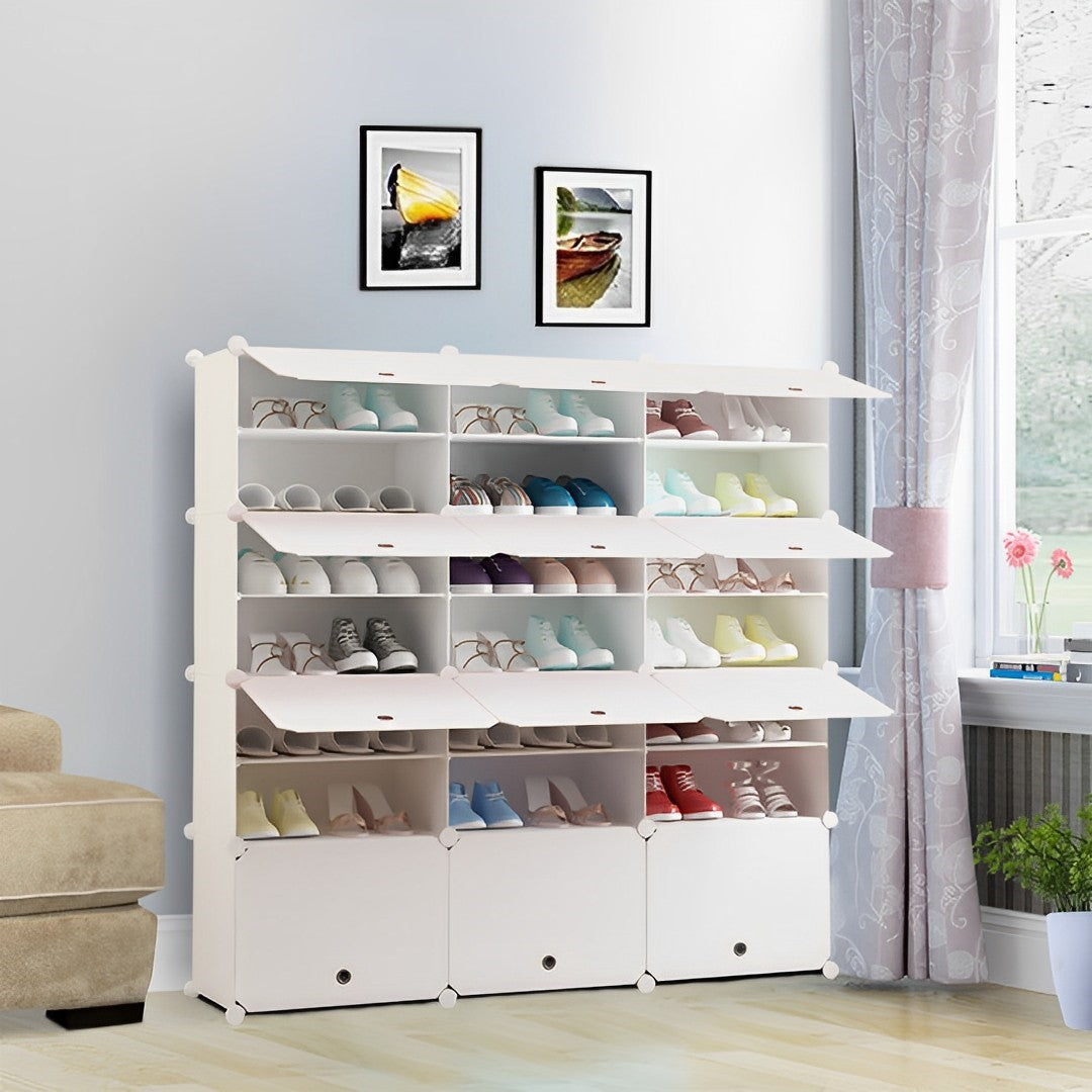Ventilated Shoe Shelf - No More Mouldy Shoes!