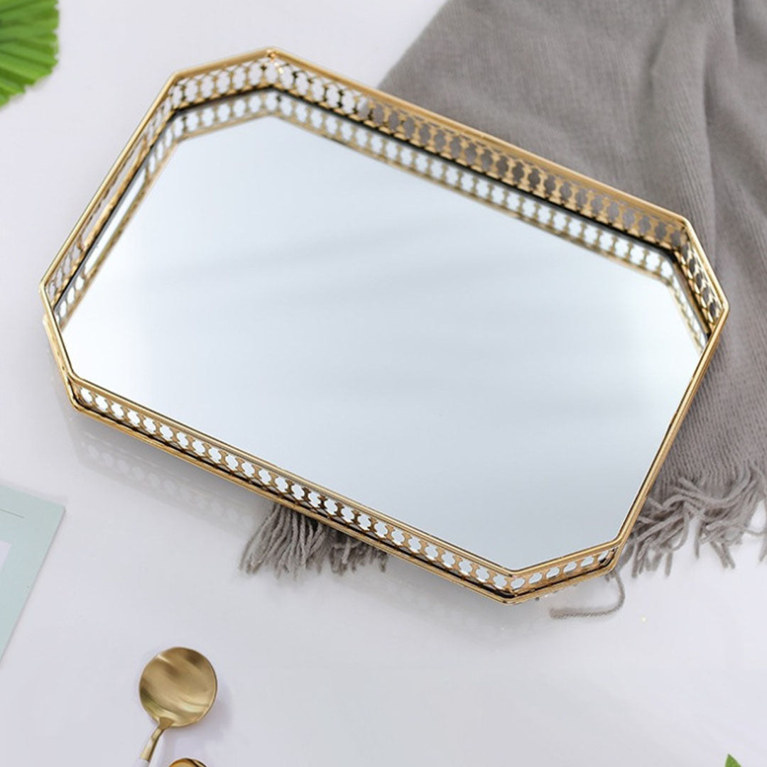 Gold Ornate Vanity Tray
