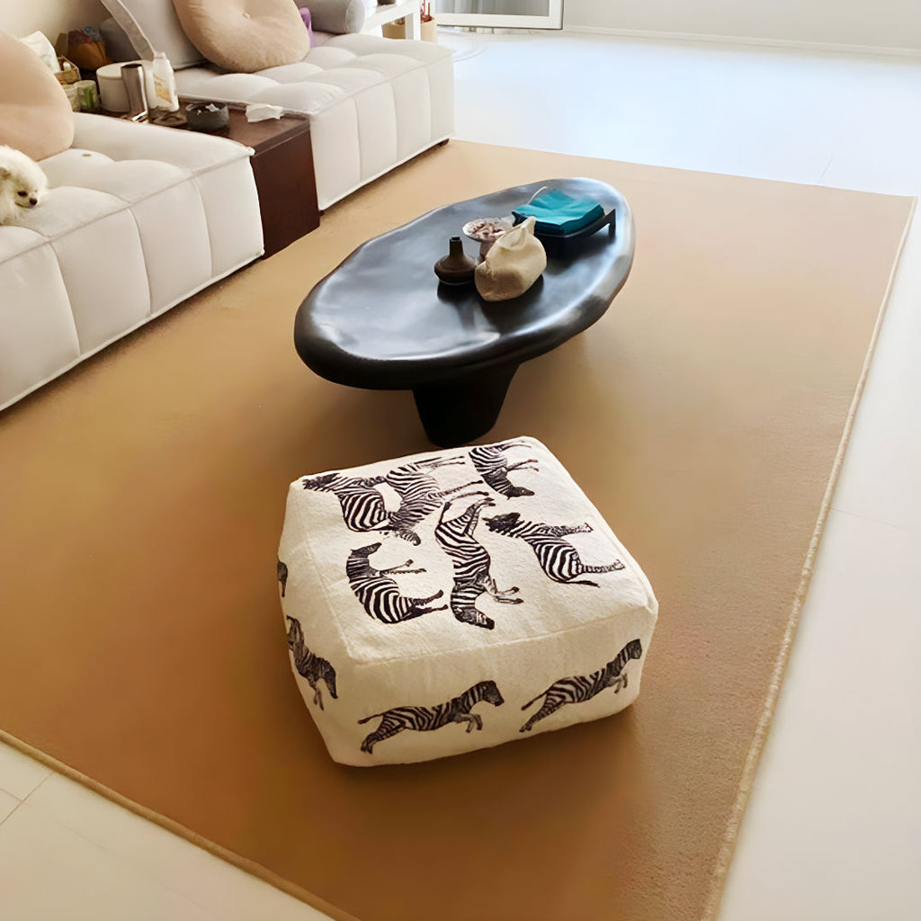 Animal Print Pouffe Cushion
