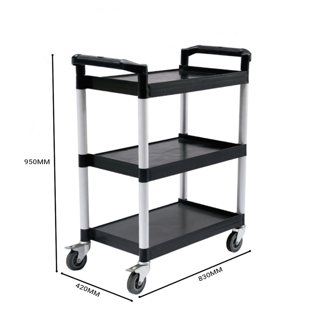 3-Tier Food Trolley