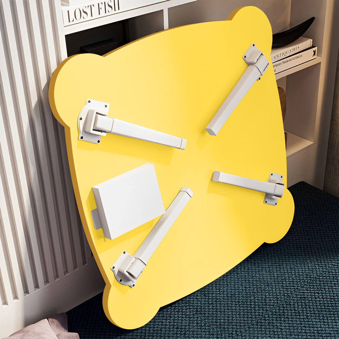 Yellow Minimalist Cat Ear Table