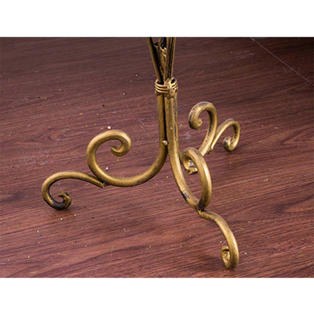 Glass Floor Vase With Stand