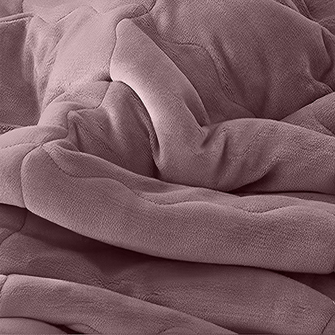 Reversible Thick Throw Blanket