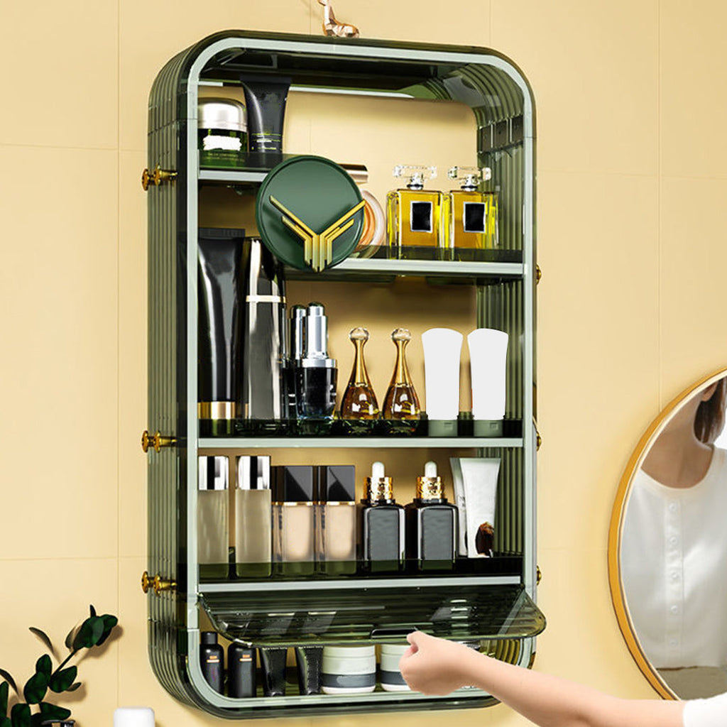 Multifunctional Cosmetic Storage Rack