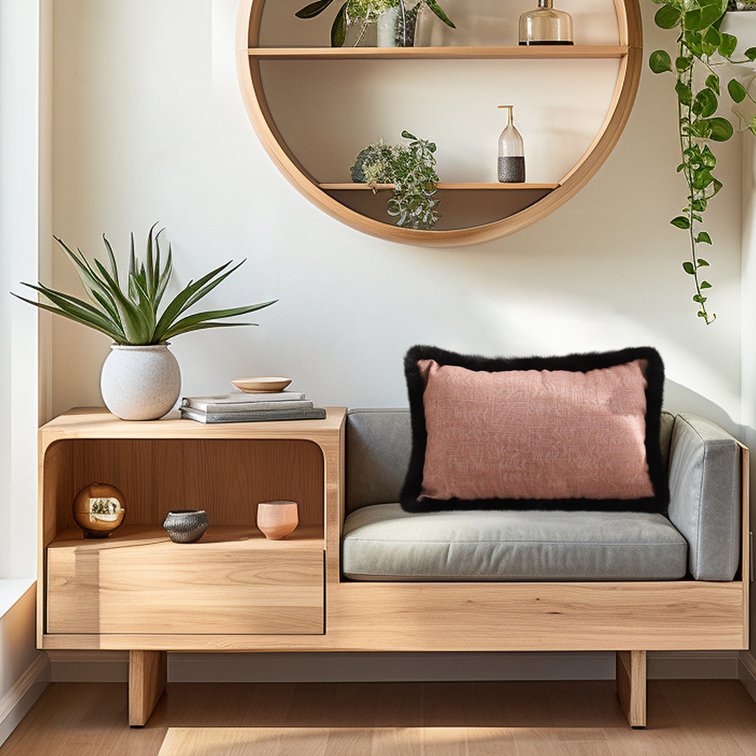 Patterned Throw Pillow