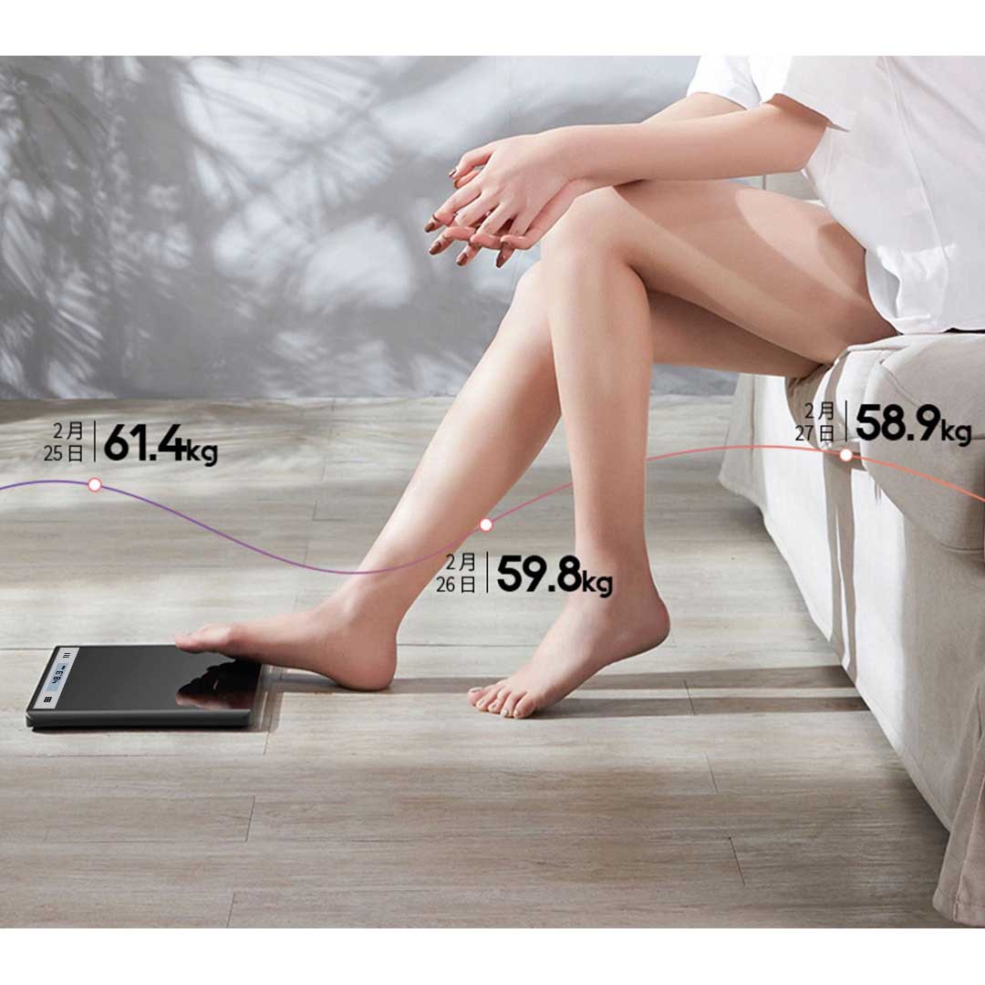 Black Electronic Talking Scale