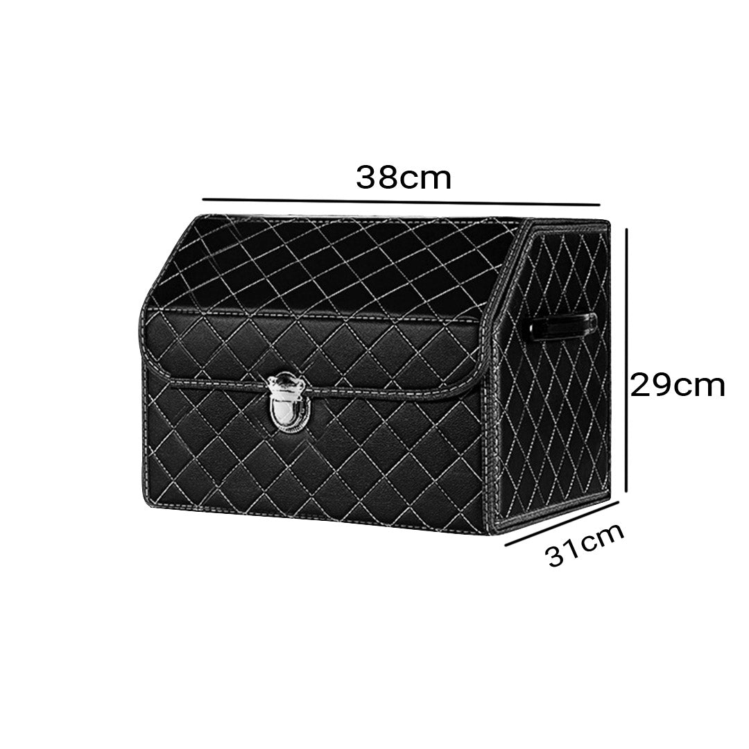 Car Boot Box Organiser With Lock