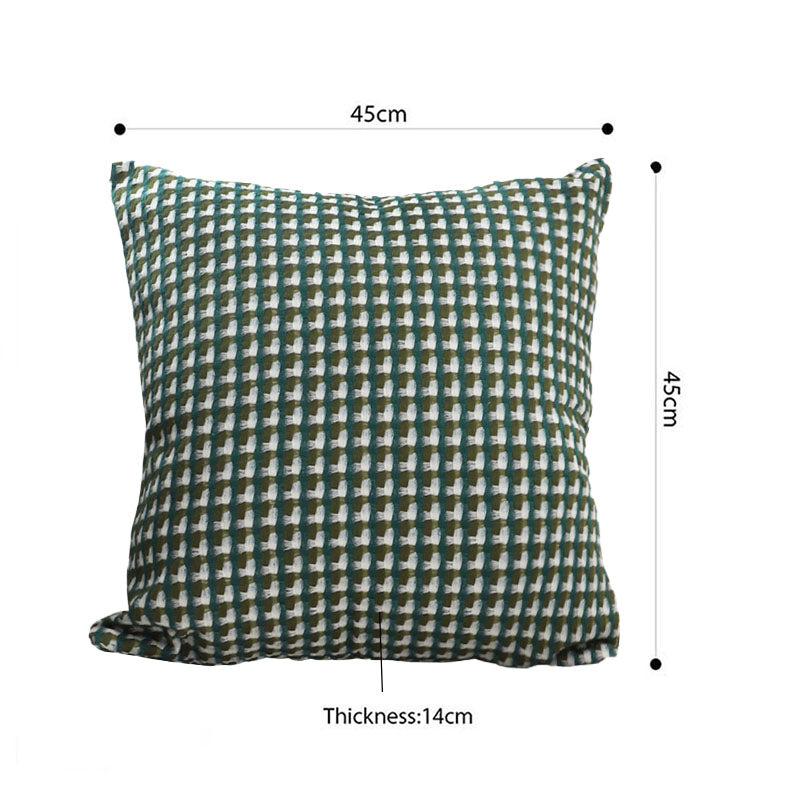 Green Foliage Pillow