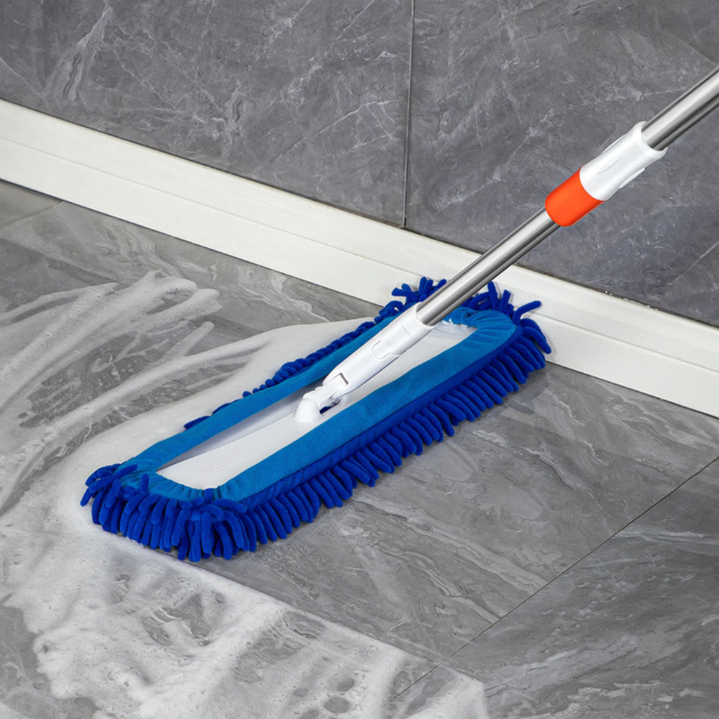 Microfiber Flat Mop (6 pcs Mop Cover)