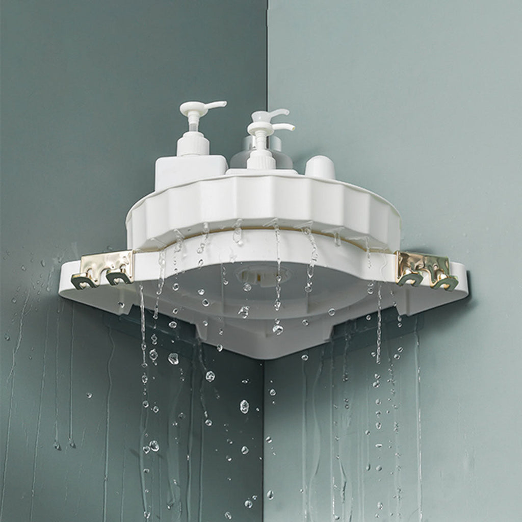 Wall-Mounted Rotating Organizer