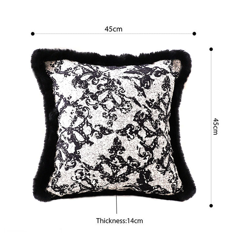 Patterned Throw Pillow