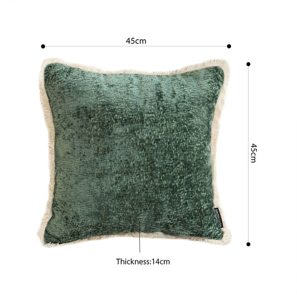 Chenille Texture Throw Pillow