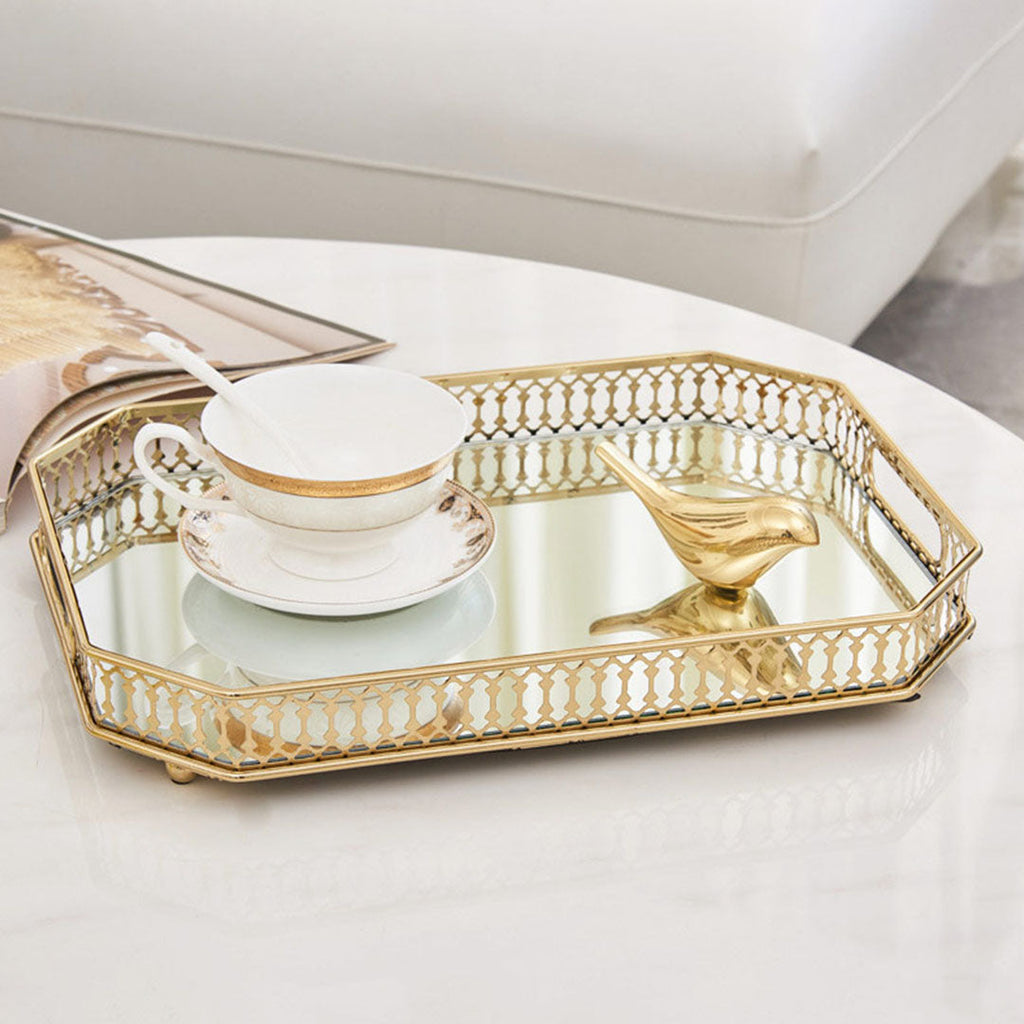 Gold Ornate Vanity Tray