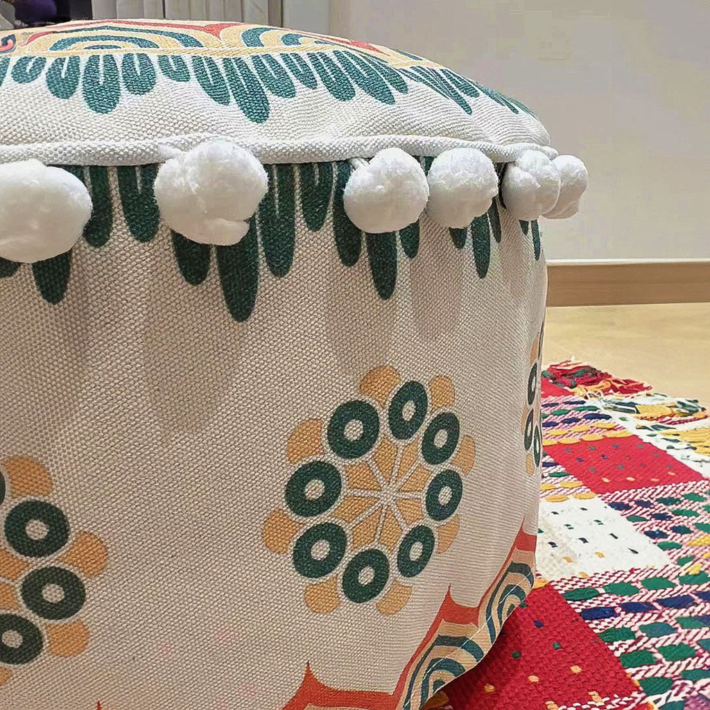 Cone Shape Pouffed Cushion