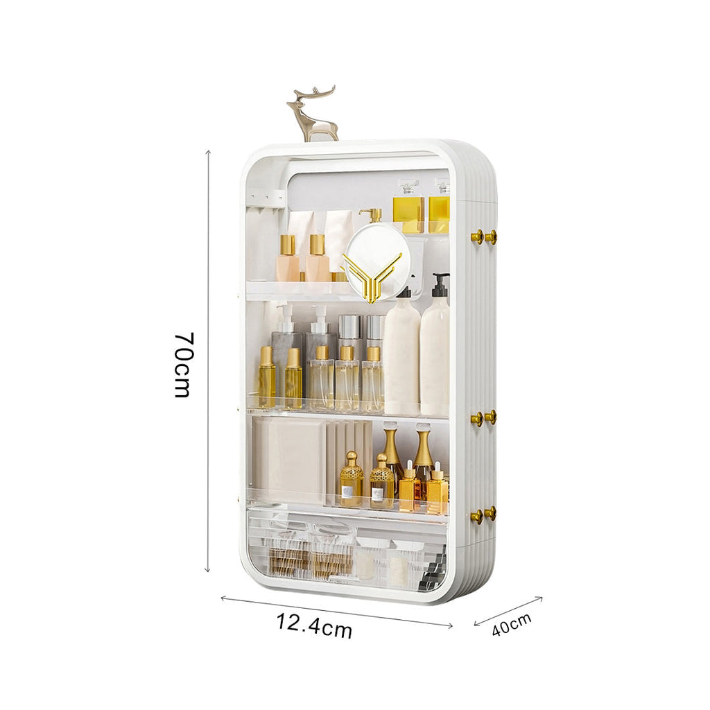 Multifunctional Cosmetic Storage Rack