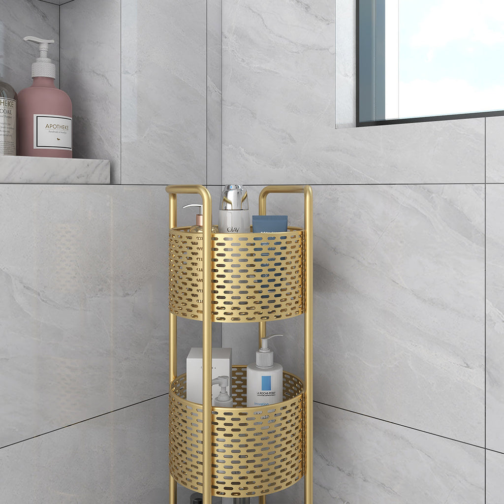 Bathroom Shelf With Wheels