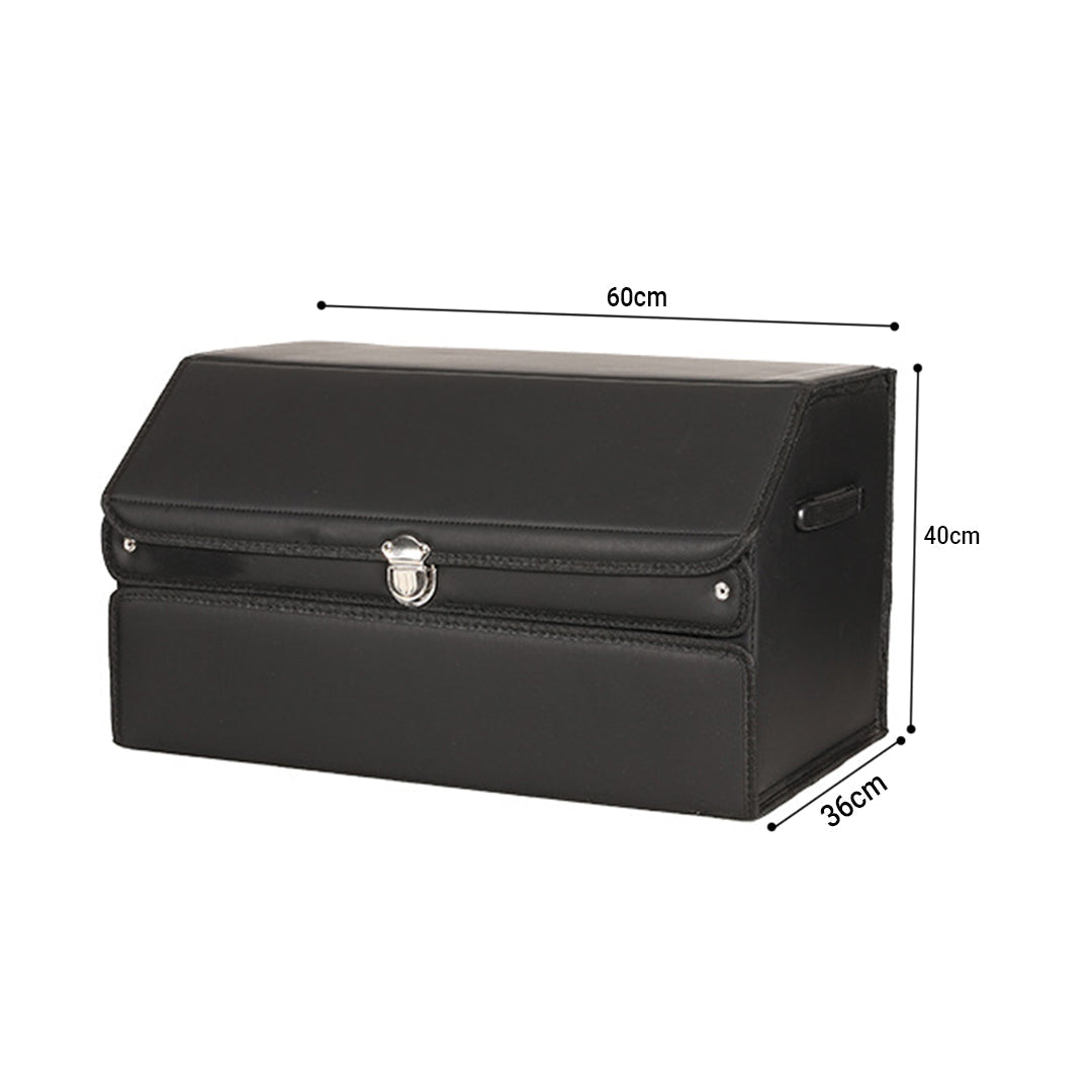 Leather Car Boot Collapsible Box