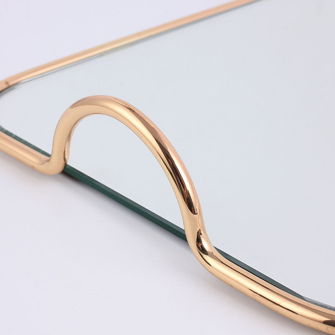 Gold Flat-Lay Vanity Tray