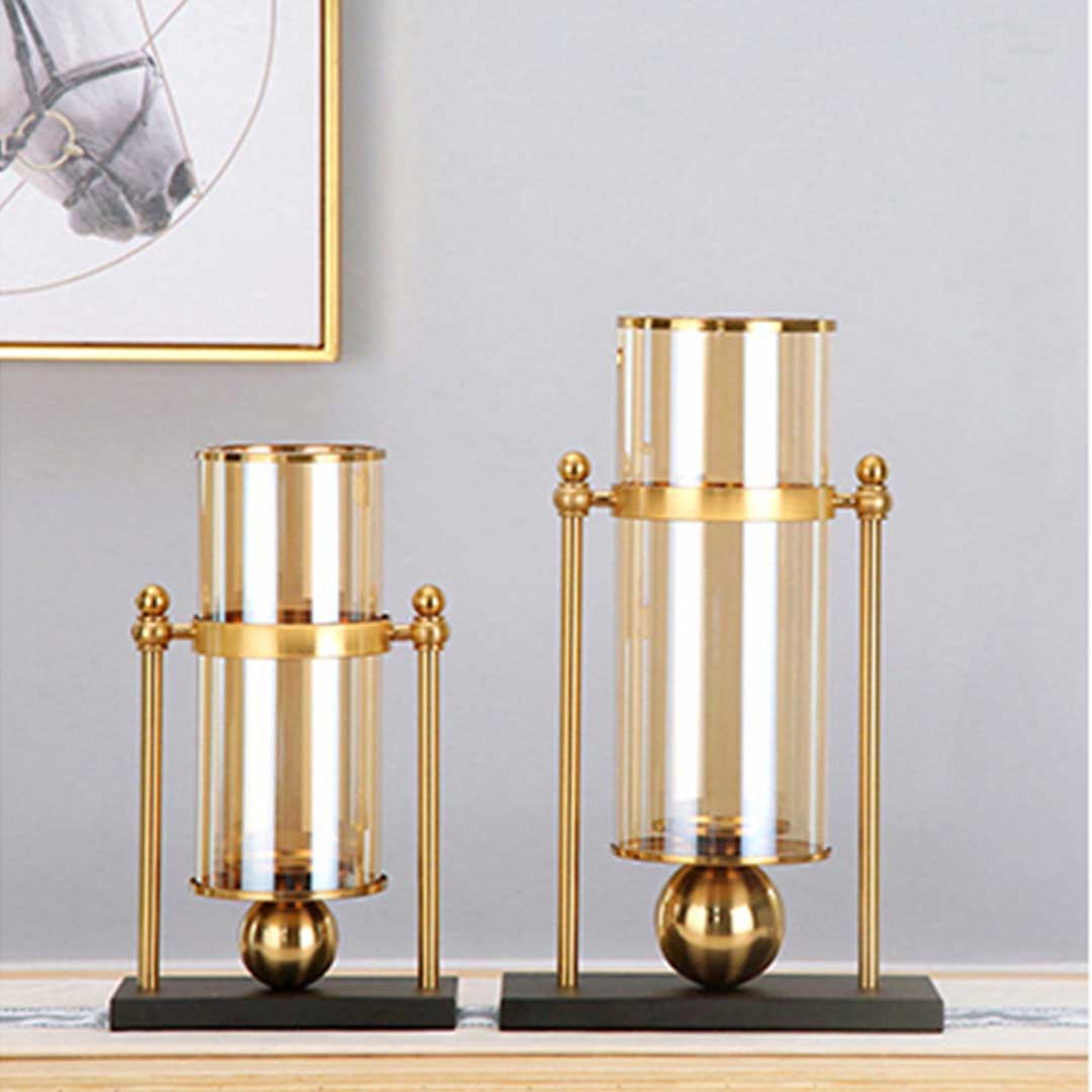 Modern Transparent Glass Flower Vase