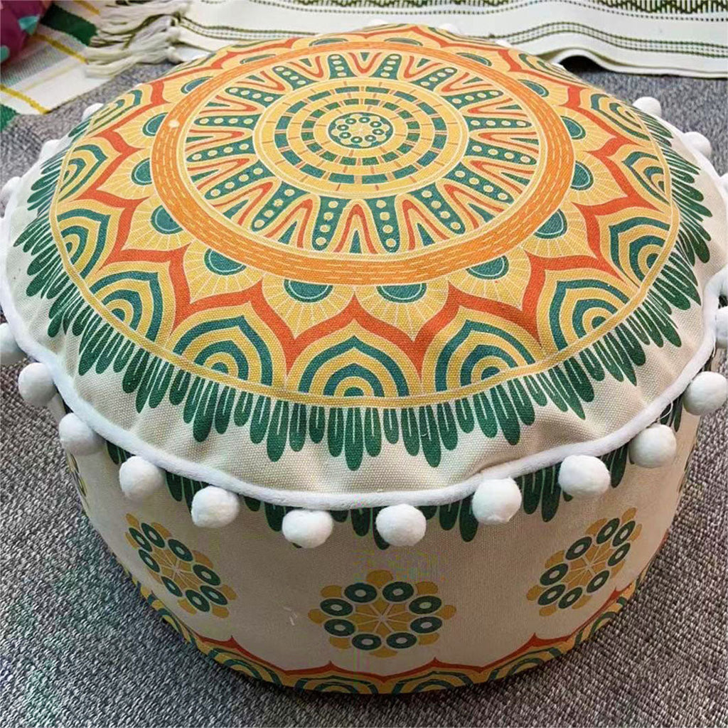 Cone Shape Pouffed Cushion