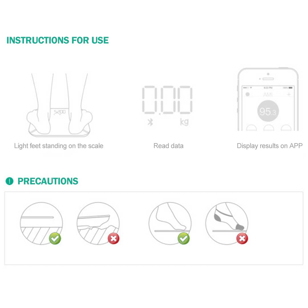 Wireless Bluetooth Digital Scale