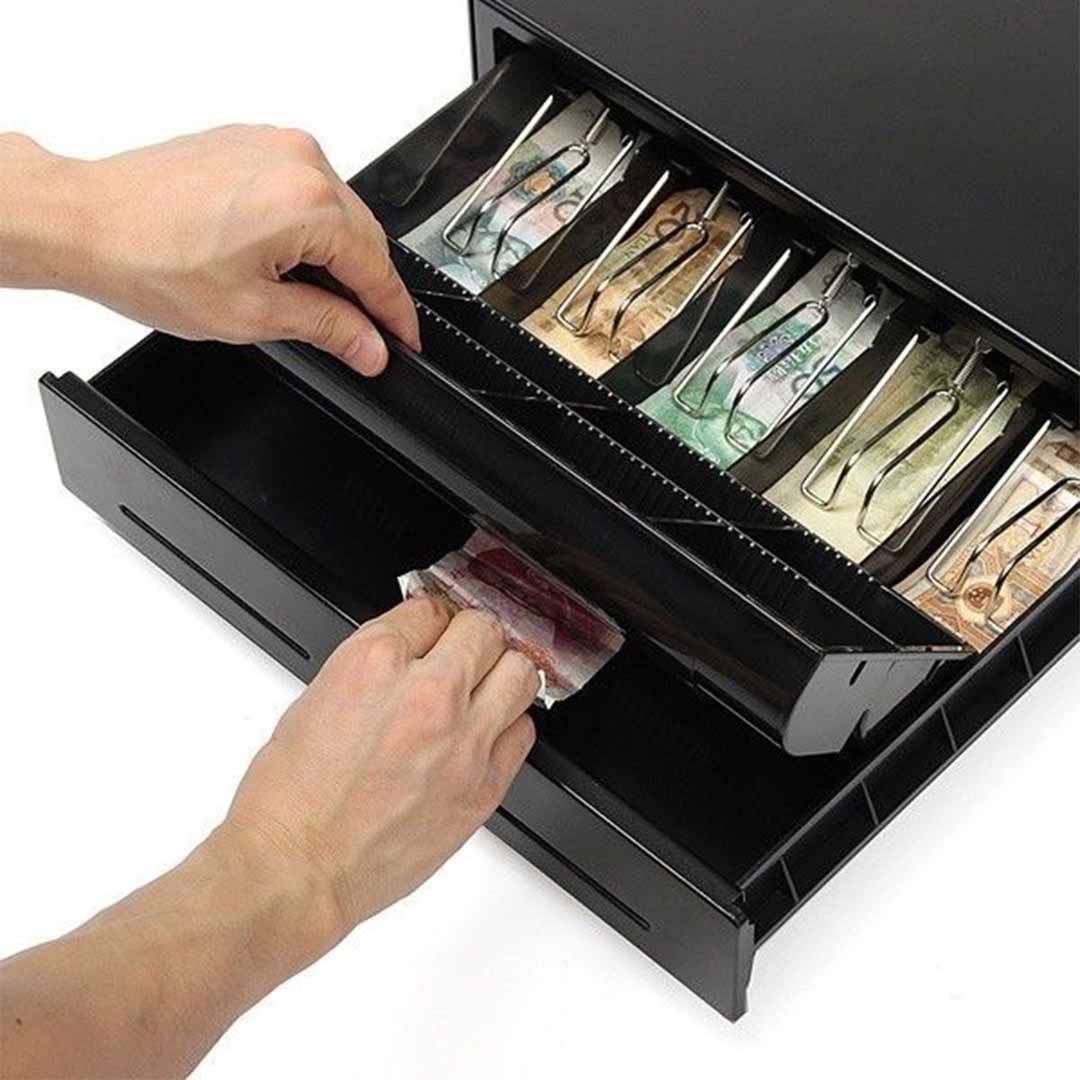 Black Heavy Duty Cash Drawer