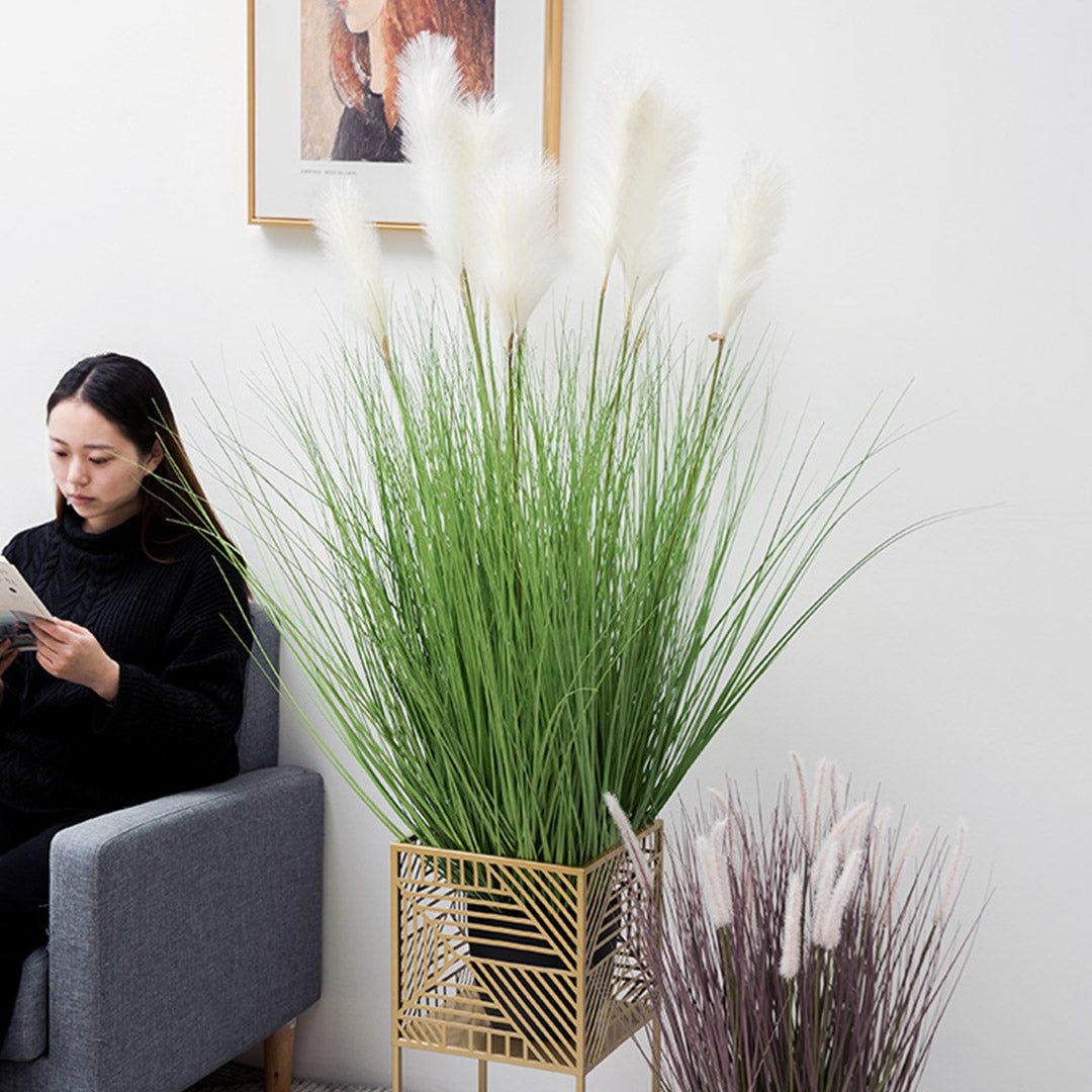 Artificial Plant Potted Pampas Grass