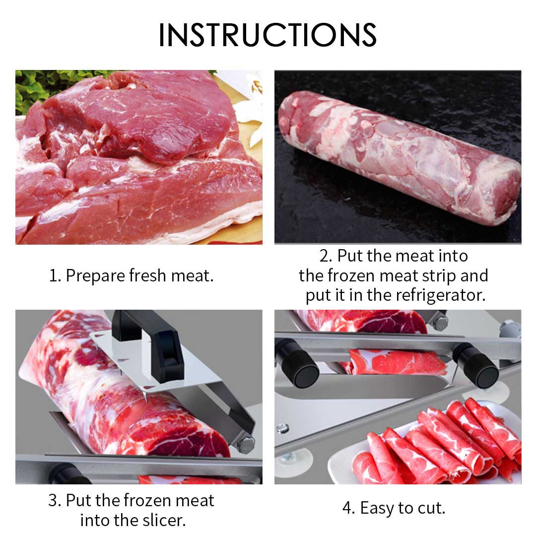 Manual Frozen Meat Slicer