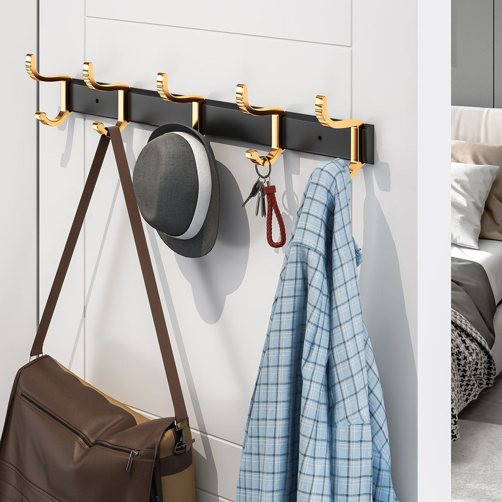 Wall-Mounted Towel Rack