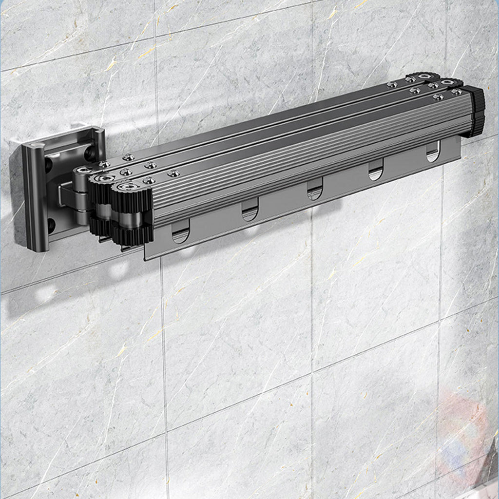 Wall-Mounted Clothing Rack