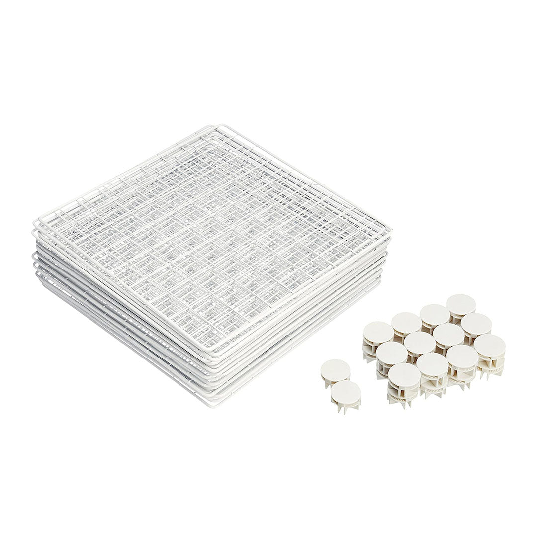 White Portable Column Storage Organiser