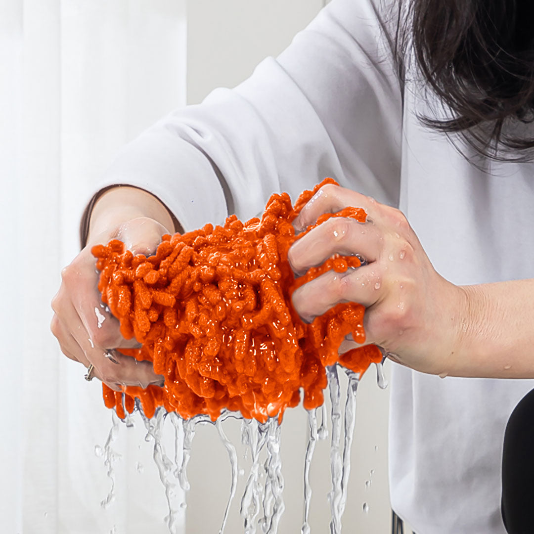 Orange Flat Mop Cloth Cover
