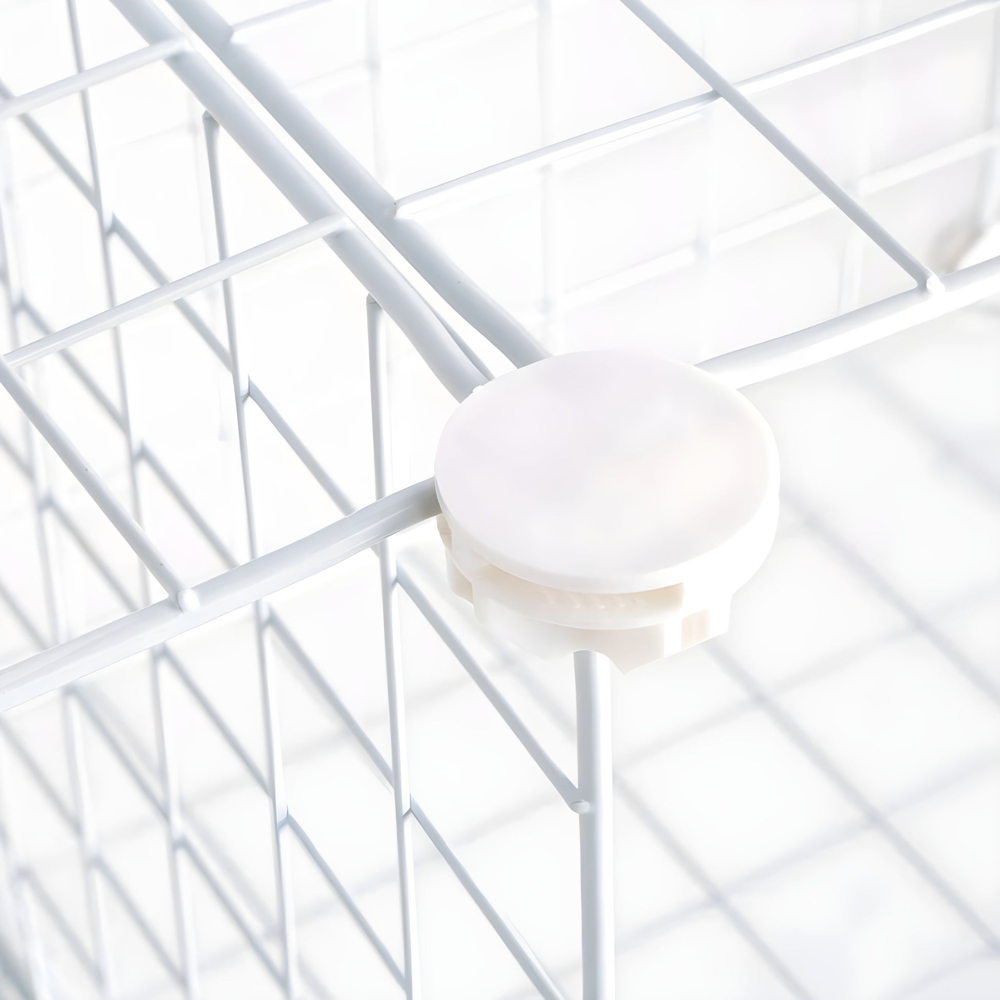 White Portable Column Storage Organiser