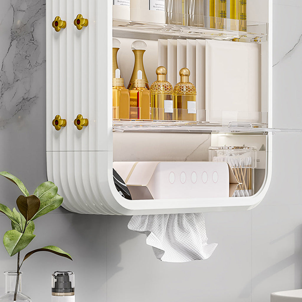 Multifunctional Cosmetic Storage Rack