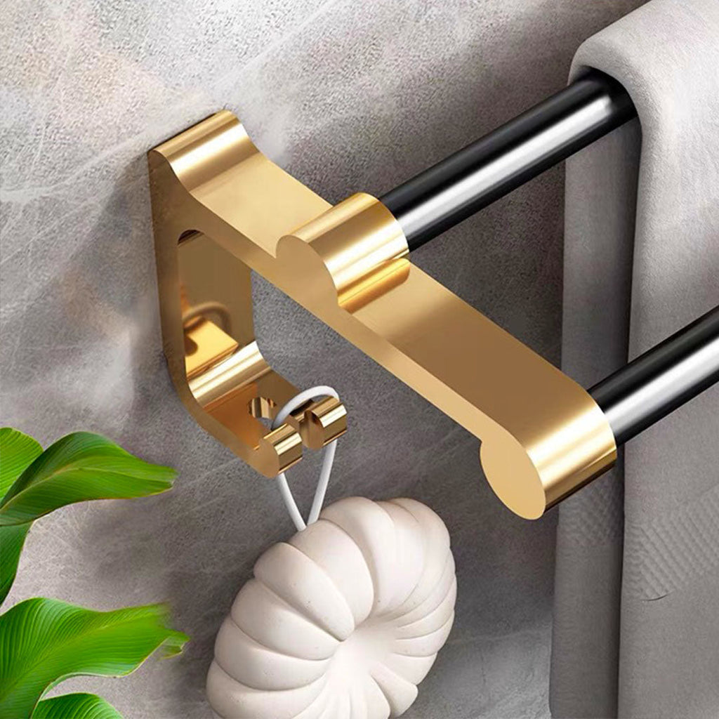 Double Pole Rail Hanger With Hooks