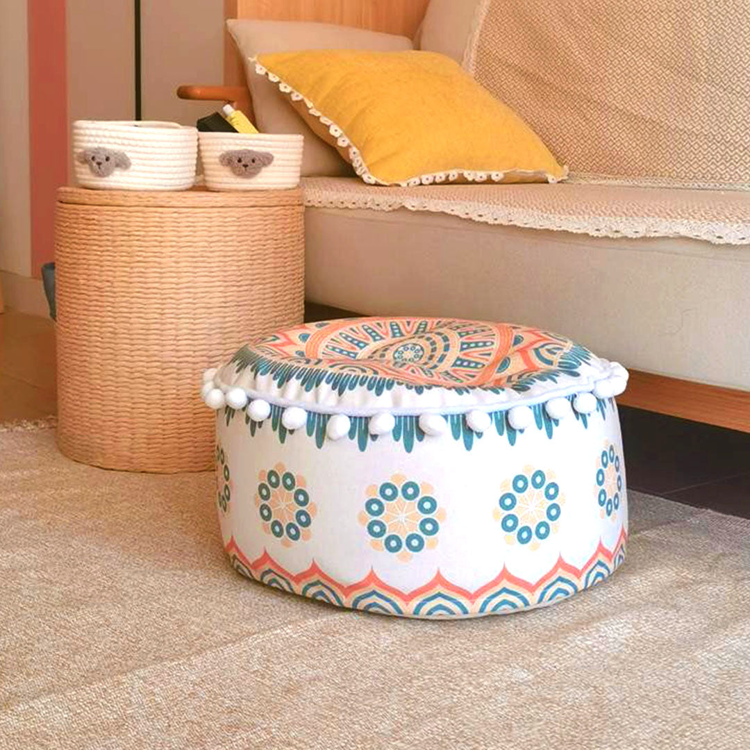 Cone Shape Pouffed Cushion