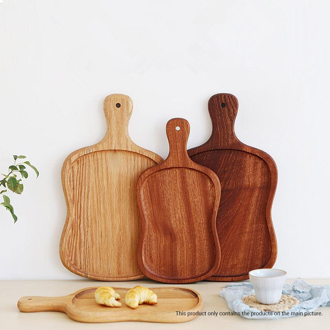 Brown Wooden Serving Tray