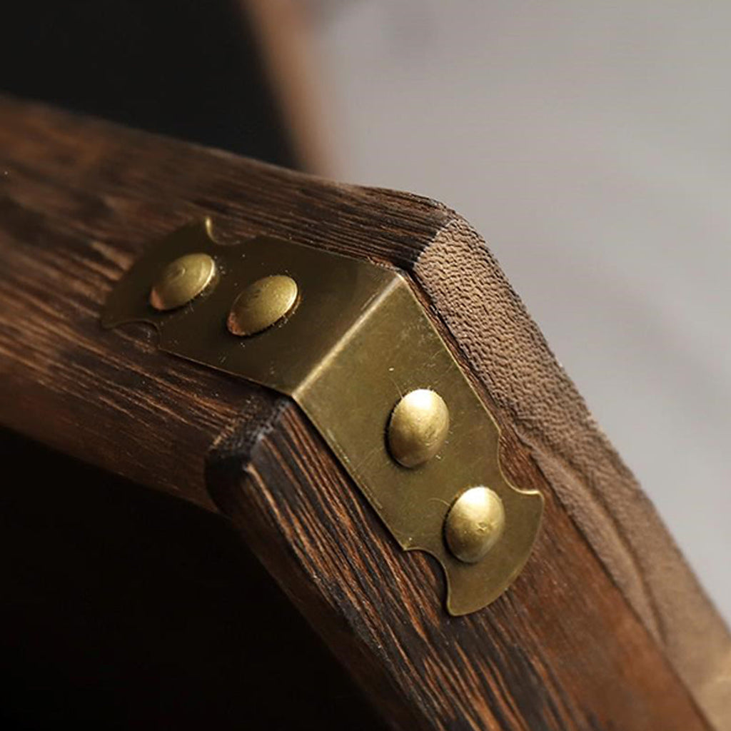 Rectangular Wooden Food Tray