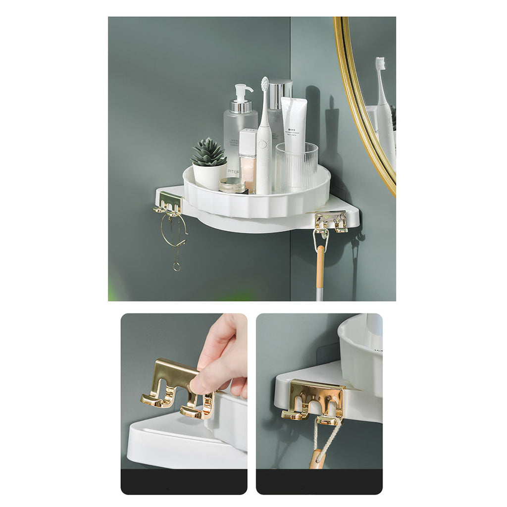 Wall-Mounted Rotating Organizer