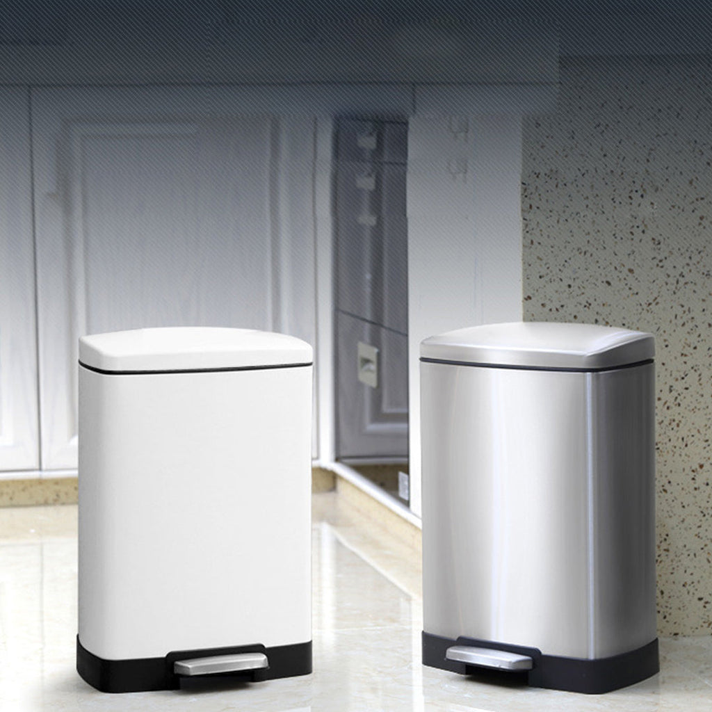 Stainless Steel Rubbish Bin 12L
