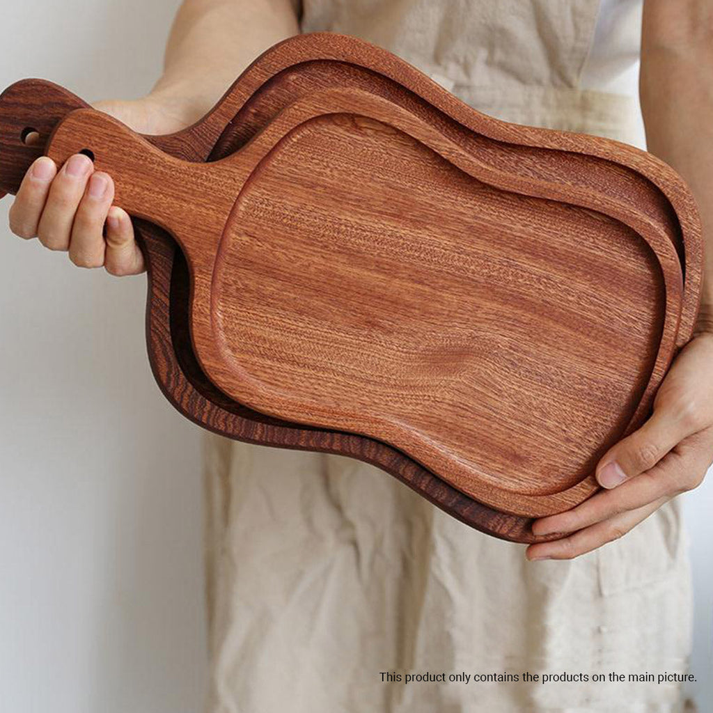 Brown Wooden Serving Tray