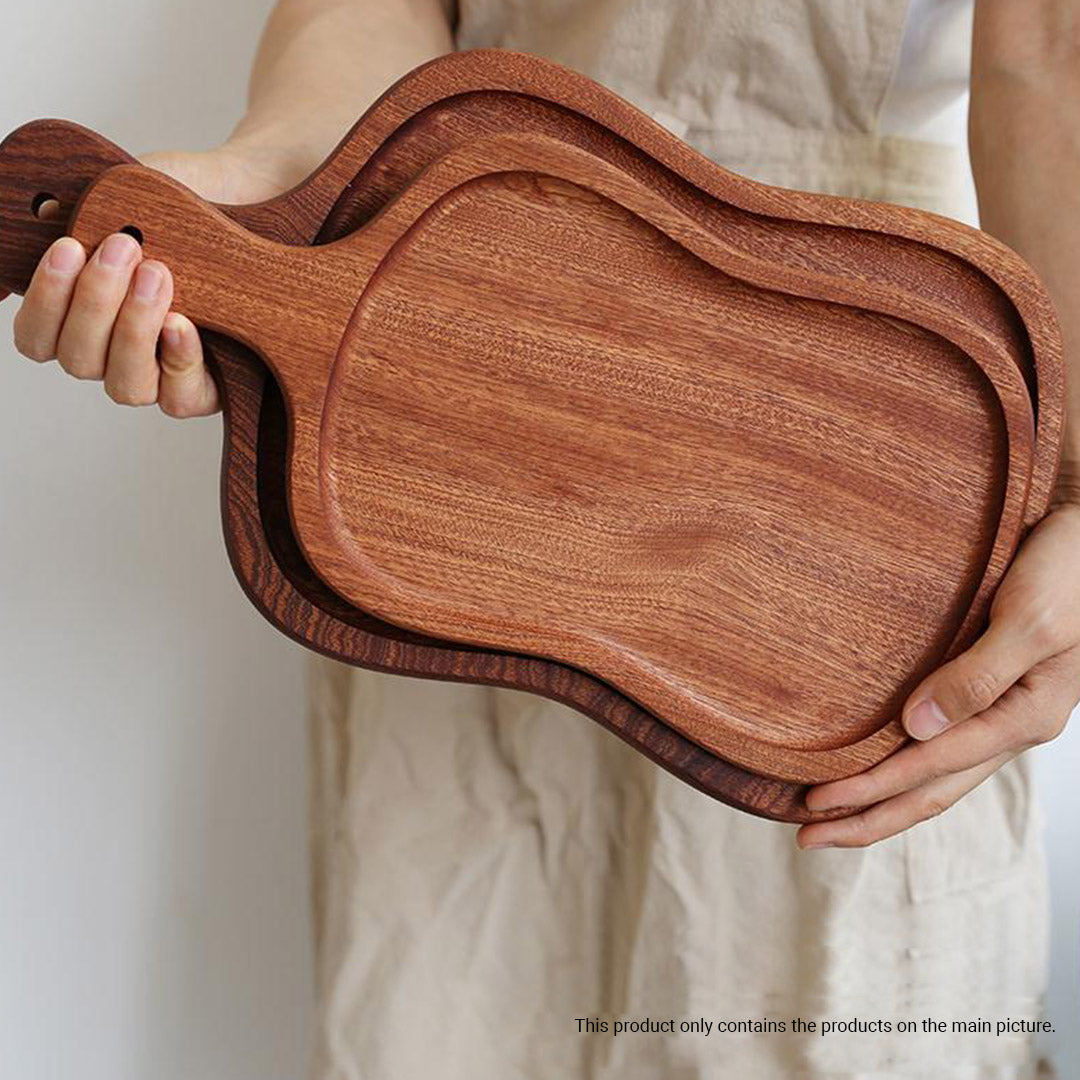 Brown Wooden Serving Tray
