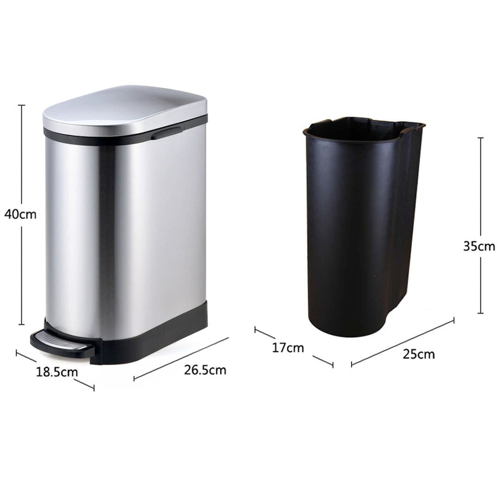 U-shaped Pedal Bin