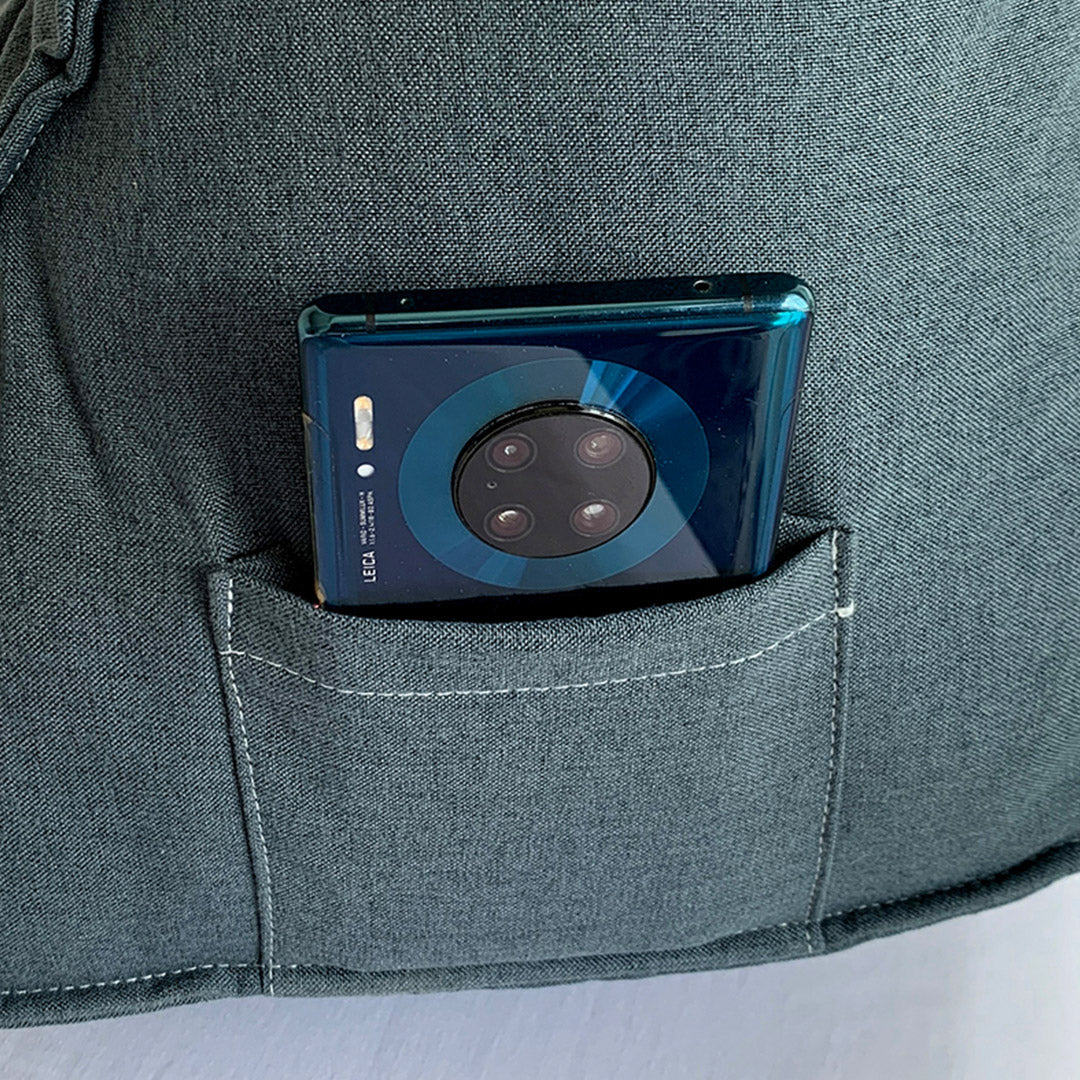 Triangular Pillow Headboard