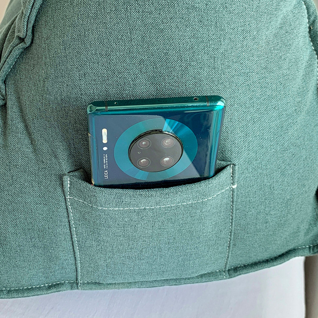 Triangular Pillow Headboard