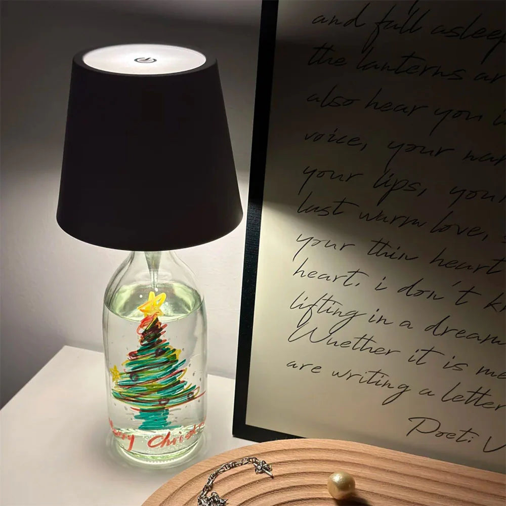 Cordless Bottle Glow Lamp