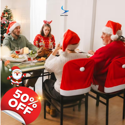 Christmas Chair Covers - FREE EXPRESS DELIVERY