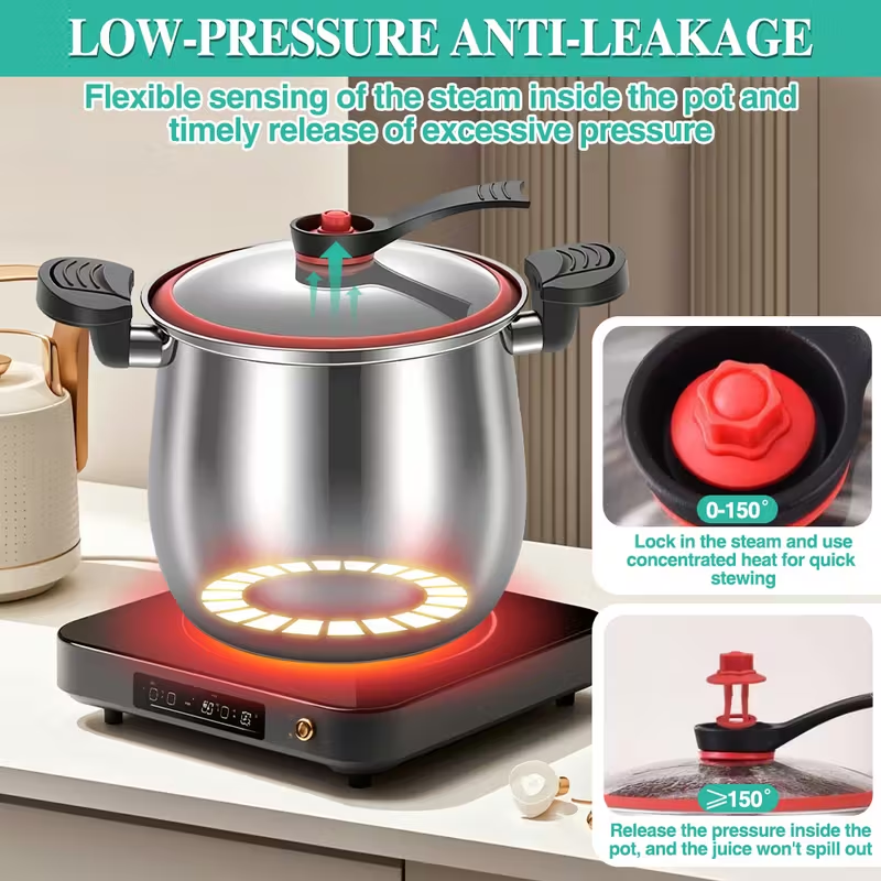 Stainless Steel Micro Pressure Cooker