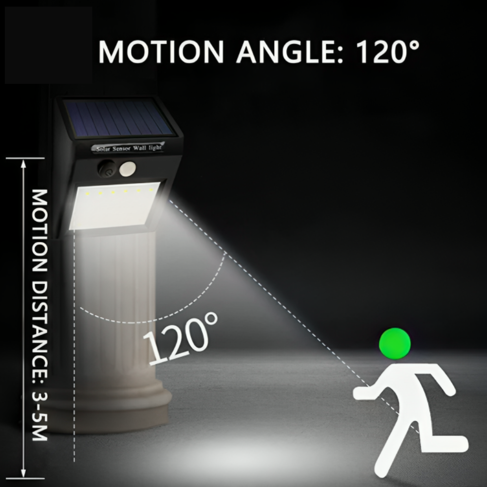 Solar Motion Sensor Lights (4-Pack)