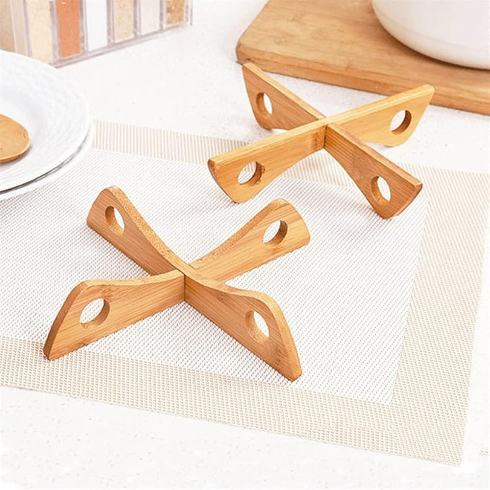 Bamboo Pot Stand
